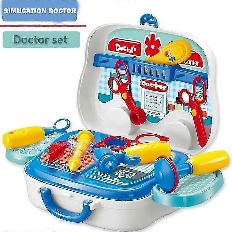 Diy Pretend Play Simulation Doctor Indoor Role Play Medical Tools Set Doctor Kit For Kids