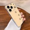 Следы лап питомца Чехол для телефона Для iPhone 17,16,15,14,13,12,11 Pro,Max,Plus,XR,Mini,E Прозрачный Мягкий чехол с полным покрытием