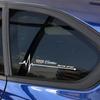 2PCS PVC Car Side Window Stickers Vinyl Waterproof Decals for Cadillac Escalade CTS Deville CT5 CT6 XT5 XT6 STS XTS ATS BLS SLS