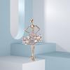 Diamond-Encrusted Ballet Girl Brooch, Temperament Clothing Accessories Pin Brooch