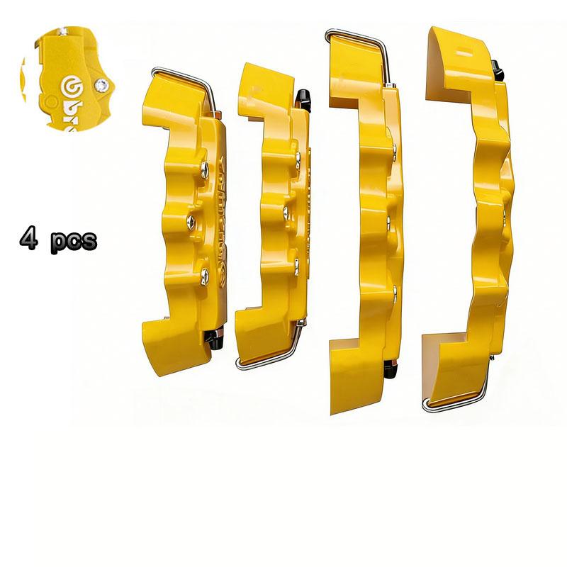 KUNBABY 8 Colors ABS Plastic Brake Caliper Cover 4 pcs/set 3D Style (Come Without Glue)