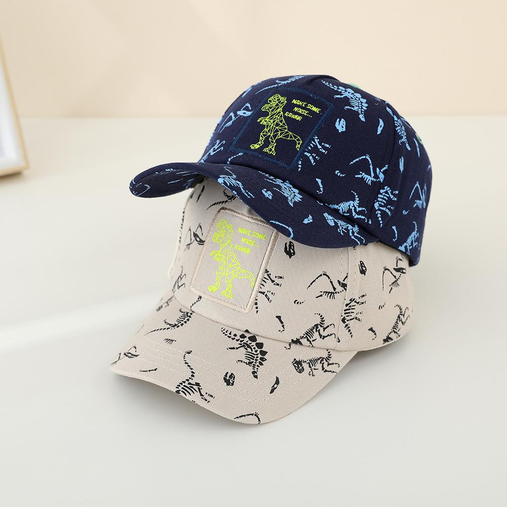 JYL TS DIY Шляпа с динозаврами для детей Мультяшная шляпа для защиты от солнца Хлопок