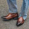 Orrick new hand-polished Martin shoes, western cowboy boots, gender-neutral leather boots, zipper bag