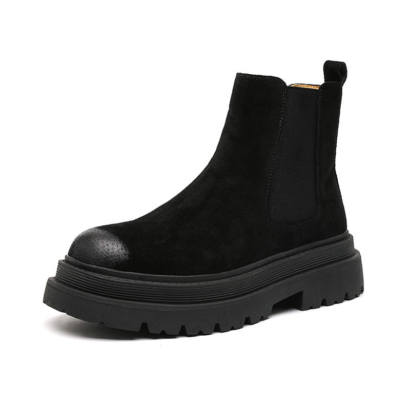 Модные хиты продаж осенне-зимние ботинки челси Европа Америка дизайнерские на открытом воздухе модные вечерние офисные туфли модного качества