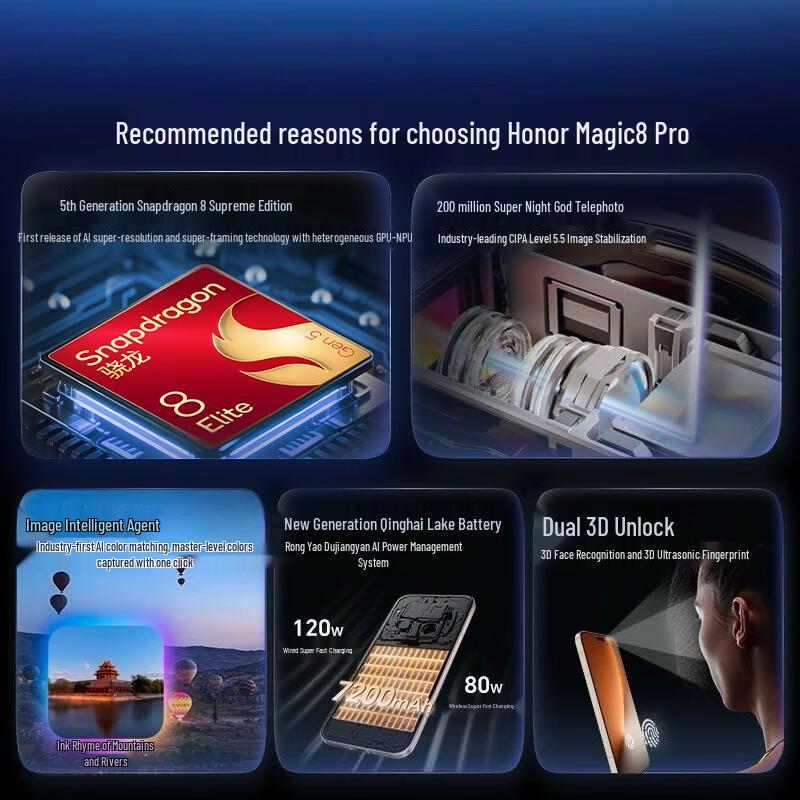 Honor Magic8 Pro 5G AI Smartphone (CN version)