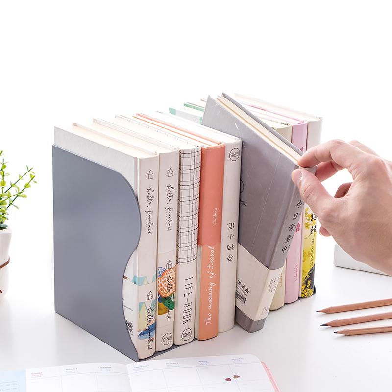 4-цветная телескопическая подставка для книг, складная книжная полка, металлическая подставка для книг, выдвижные металлические закладки, организация книг на столе, школьные принадлежности