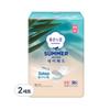 Good Feel Summer Edition Day Pads, Winged Sanitary Pads, Medium Size, 36 Pads Per Pack × 2 Sets