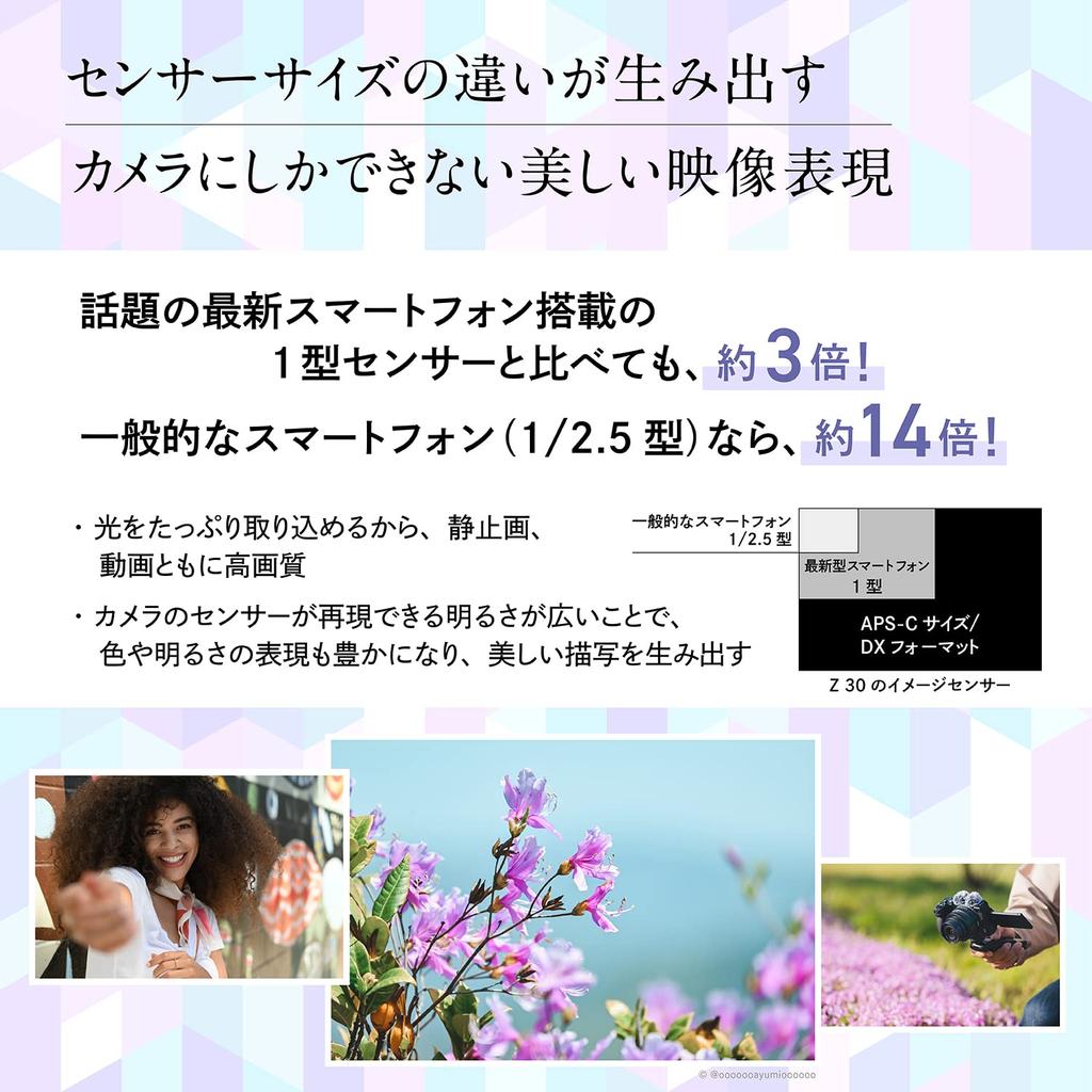 Nikon Mirrorless Single Lens Z30 Body Z Mount Video Vlog Black APS-C