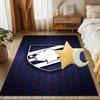 Sam-pdoria Team Emblem Rug for Living Room, Game Rooms, Office, Bedroom, Office Floor Mat Playful Design, fan gifts Christmas decor