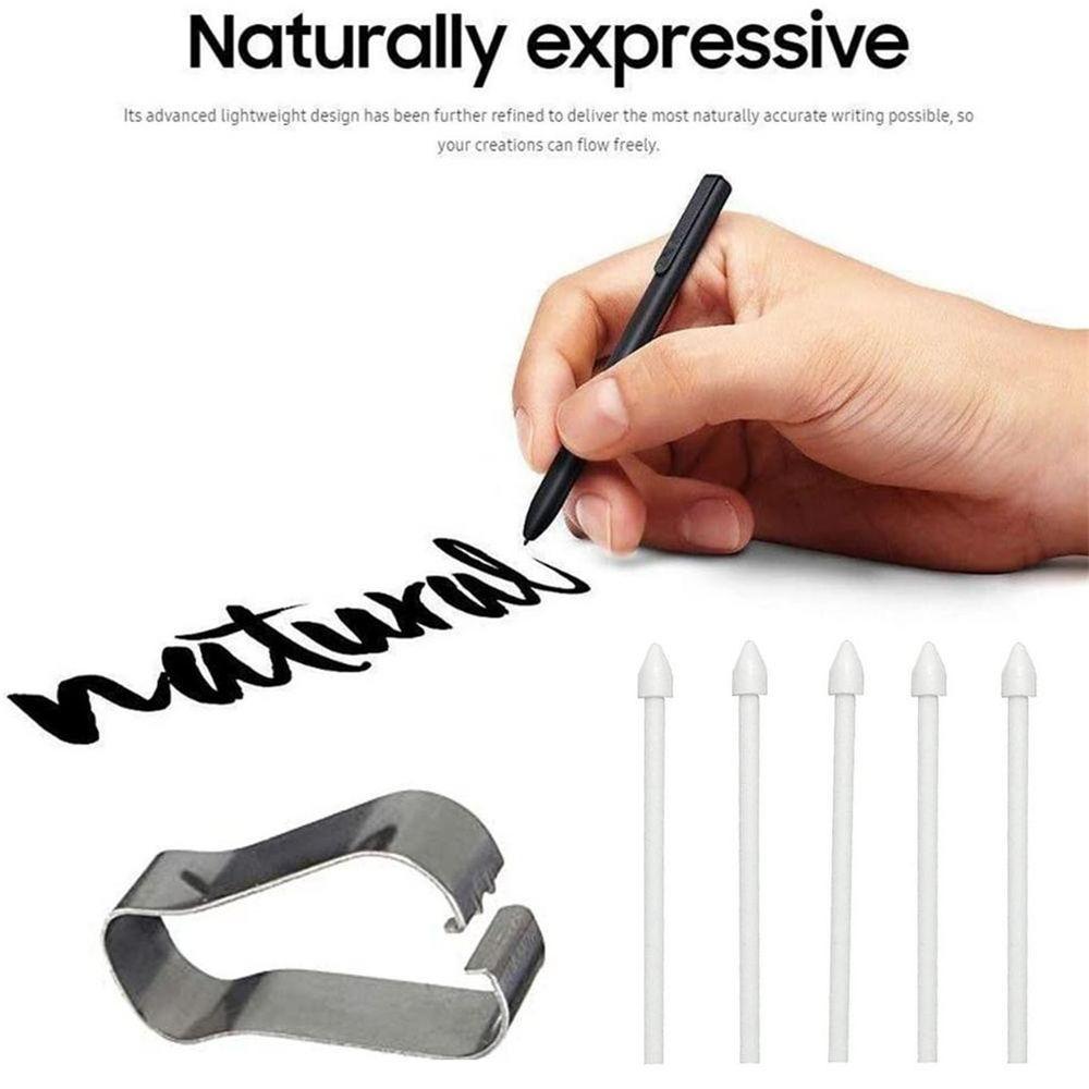 Parts with Metal Clip Accessories Touch Pen Tips Stylus Refill Tool Pen Point Replacement Nib