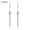 Lindon Zircon Copper Alloy Earrings Drop Earrings For Women Wedding Party Gifts