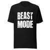Фитнес футболка Beast Mode с коротким рукавом 100% хлопок Унисекс Круглый вырез Верх Унисекс Футболка
