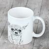 Chihuahua short-haired, Chihuahua smooth - cup with a dog, cute cup with graphics, a gift with your photo from the Art-Dog brand