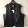 Harley Vest Кожаный жилет для верховой езды + мужской костюм + куртка + ветрозащитный чистый кожаный жилет