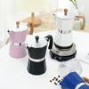 150ml/300ml Aluminum Moka Pot Octagonal Coffee Percolator Household Espresso Maker Pot Home