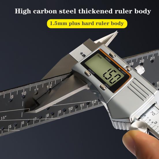 Угловая линейка для деревообработки Высокоточная конструкция с защитой от падения Широкое применение Многофункциональная точность угла