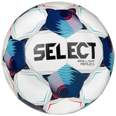 Select Мяч Brillant Replica v25, унисекс, белый футбольный