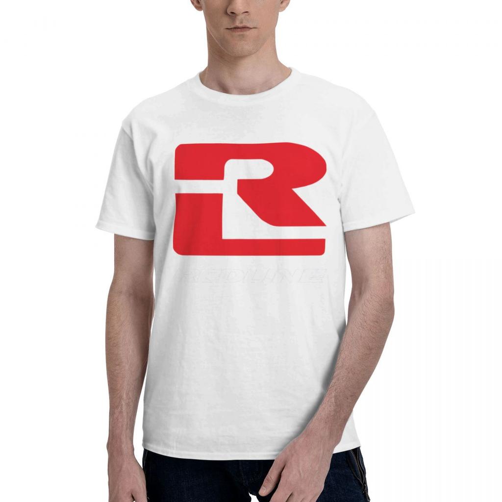 REDLINE 100 Хлопок Повседневная Дышащая Удобная Рубашка Футболка с коротким рукавом Футболка Мужская