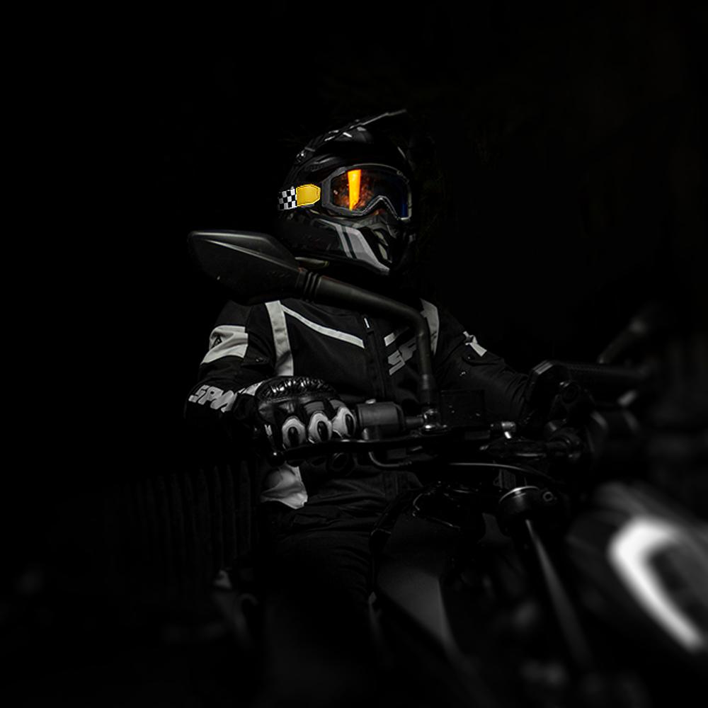 Ретро очки для езды на мотоцикле Cafe Racing Motorcycle MX ATV Classic Ветрозащитные очки Солнцезащитные очки для бездорожья Очки для катания на лыжах Уличные очки унисекс