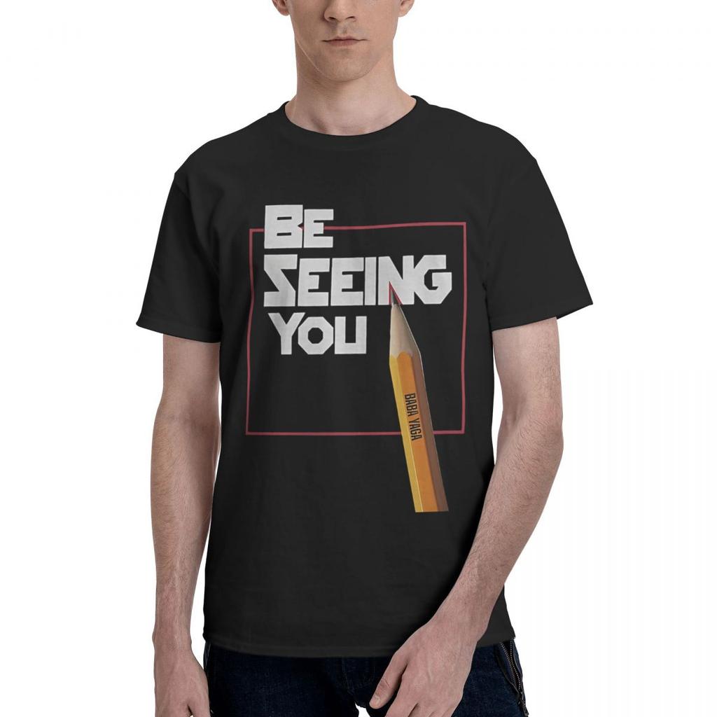 Be Seeing You John Wick Inspired 100 Cotton Casual Breathable Confortable T Shirt Designer Clothes Men Men TShirt
