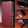 Flip Leather Wallet Card Case For Samsung Galaxy S25 FE S24 Ultra S23 Plus S22 S21 S20 Note 20 A17 A16 A36 A56 A15 A35 A55 A14 A34 A54 A13 A53 Cover