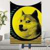 Плед Doge Coin Мягкий Теплый Пушистый Плед Супер Детские Игрушки Кровать Диван Автомобиль Колыбель