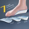 Unisex Invisible Arch Support Insoles: Breathable, Shock-Absorbing, No-Fatigue Half Pads for Summer Sports