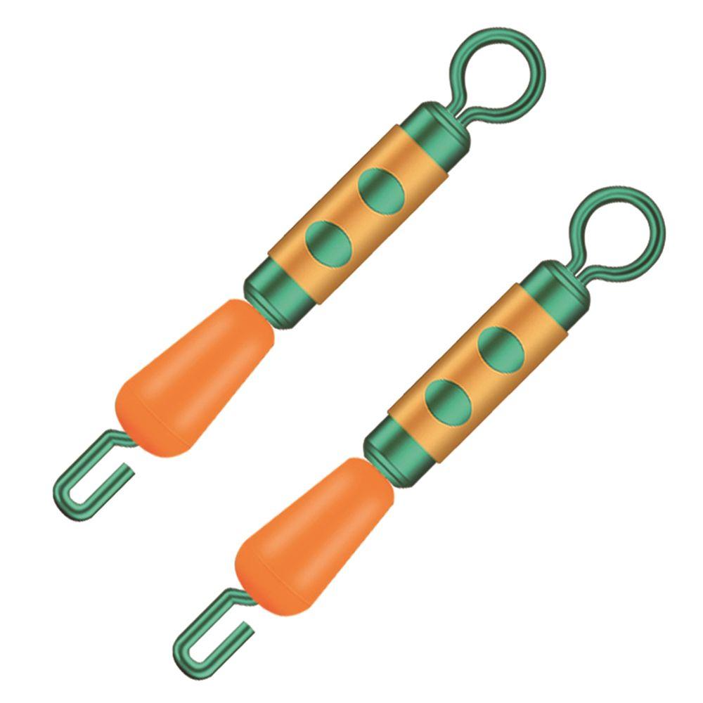 Connector Quick Opening Silicone Swivel Wire Set Unloading Force Splay Ring Fishing Hook Connector