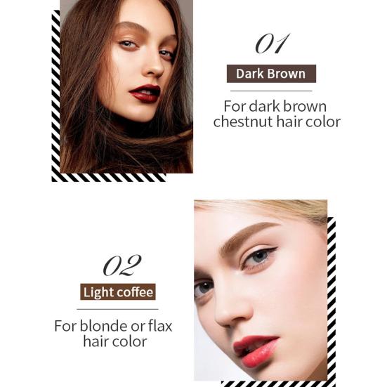 Нежная долговечная краска для бровей, водонепроницаемая ручка для женщин