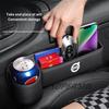 For Volvo XC40 XC60 XC70 XC90 C30 C70 S40 S60 S80 S90 V40 V50 V70 EX40 Car Leather Seat Gap Crevice Water Cup Holder Storage Box
