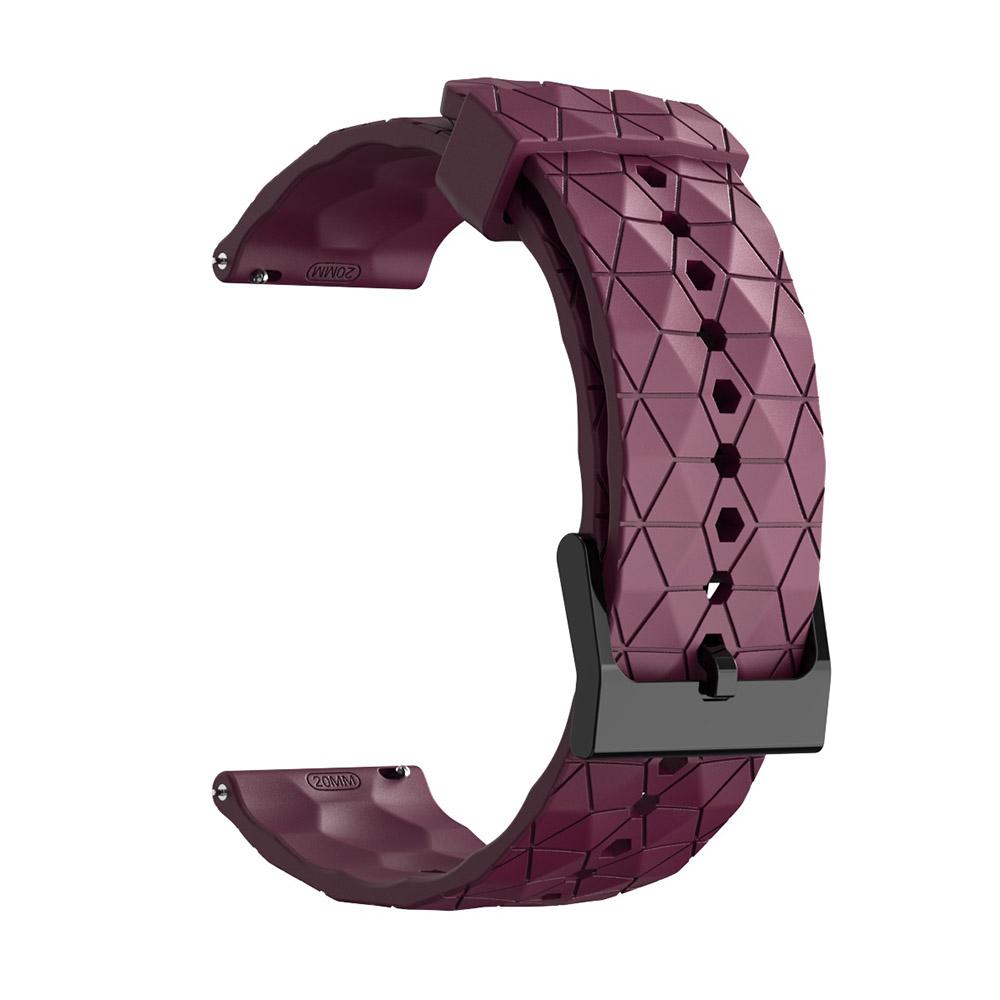 Силиконовый ремешок 20 мм 22 мм для Samsung Galaxy Watch 5 Pro 4, классический ремешок с футбольным узором для часов Xiaomi Watch Color 2/S2/S1