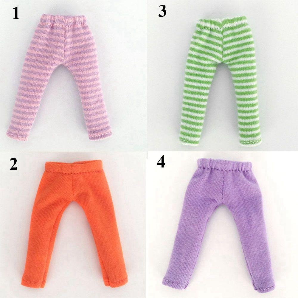 for ob11 obitsu11 1/12 bjd Dolls Doll Long Pants Doll Clothes Fashion Doll Pants Striped Trousers