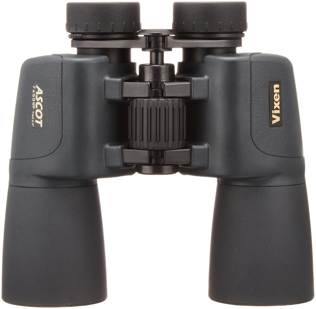 Vixen Binoculars 7x Ascot ZR 7x50WP Porro Prism Type 7x50WP High Eye Point Waterproof Wide Angle Black 1562-07