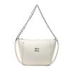 Small bag women's 2025 new messenger bag fashion trend line Korean niche high-end chain handbag women's bag