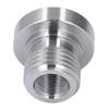 Адаптер шпинделя передней бабки токарного станка по дереву Нержавеющая сталь 8TPI Наружная 33ммx8TPI Внутренняя 20ммx8TPI Адаптер шпинделя токарного станка