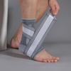 Бандаж на щиколотку, дышащий, очень мягкий, поглощающий пот, регулируемый рукав для ног, компрессионный бандаж для поддержки лодыжки, спортивные принадлежности