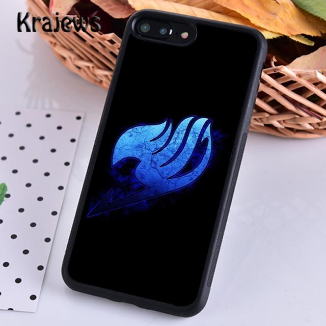 Чехол для телефона Krajews Fairy Tail аниме Манга для iPhone 14 5 6s 7 8 plus X XR XS 11 12 13 pro max Samsung Galaxy S21 S22ultra