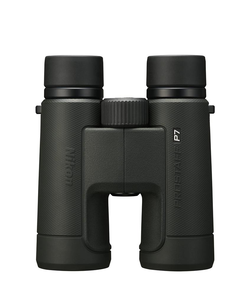 Nikon Binoculars PROSTAFF P7 10x42 10x 42 Caliber for Bird Watching Large Aperture Charcoal Gray Watching, Concerts, Sports, Travel, Type,