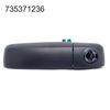 Black Car Front Left Side Door Handle Outer For Fiat- Panda 169 2003-2011 735371236 Exterior Parts Car Accessories