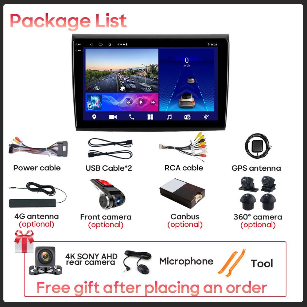 Android Car Stereo для Fiat Bravo 198 2 II 2007 - 2014 Авто Радио Carplay GPS Мультимедийный Плеер CPU Навигация Wifi Нет 2din DVD