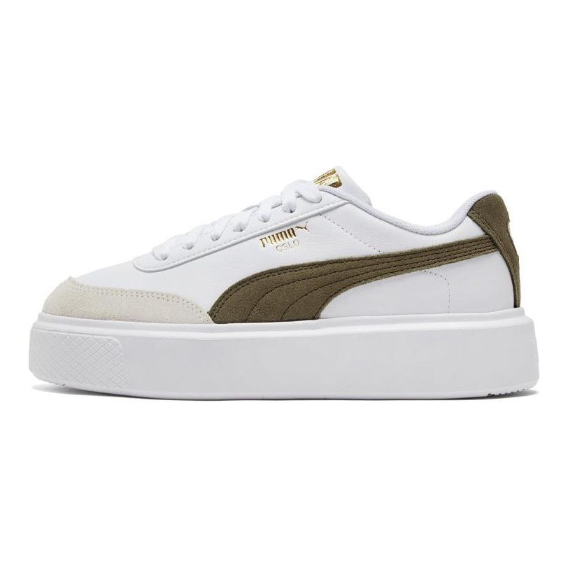 Puma Кроссовки Oslo Maya Archive с низким верхом Женские кроссовки Белый Зеленый 375057-03
