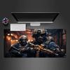 XXL Oval Tactical Gun Mouse Pad Large Office Keyboard Pads New Gamer Computer Desk Mat Rubber Anti-slip HD Gaming Mousepads