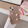 Применимо к чехлу для мобильного телефона из кожи с рисунком личи для iphone14, японский и корейский защитный чехол с жемчужным цветком для 13pro 11pro