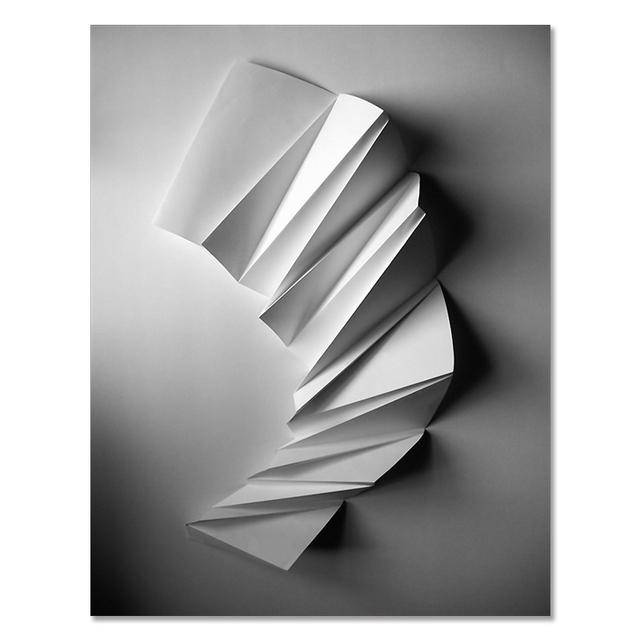 Скандинавские черно-белые геометрические космические художественные холсты, постер, картина с принтом, абстрактные 3D настенные художественные картины для гостиной, современный декор