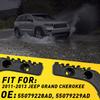 Кронштейны крепления переднего бампера левый и правый подходят для Jeep Grand Cherokee 2011-2013