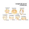 7Pcs/Set Vintage Irregular Imitation Pearl Rings for Women Fashion Geometric Metal Flower Rings Set Bohemian Jewelry Accessories