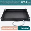 Outdoor Camping Shower Tray PVC Foldable Base With Drain For Shower Tent Portable Shower Camping