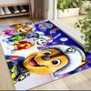 1Pc Paw Patrol Heroes Carpet Rug Soft Washable Antislip Home Living Room Sofa Mats Personalized Christmas Rug