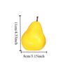 5PCS Realistic Simulation Pear DIY Fruit Model Fruit Toy Artificial Fruit  Photography Props