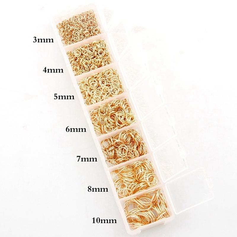 Набор инструментов для фурнитуры для ювелирных изделий, открытое кольцо для прыжка/застежка-лобстер/хвостовая цепочка/зажимная пряжка/комплект для хранения/крючки для сережек/для изготовления ювелирных изделий своими руками